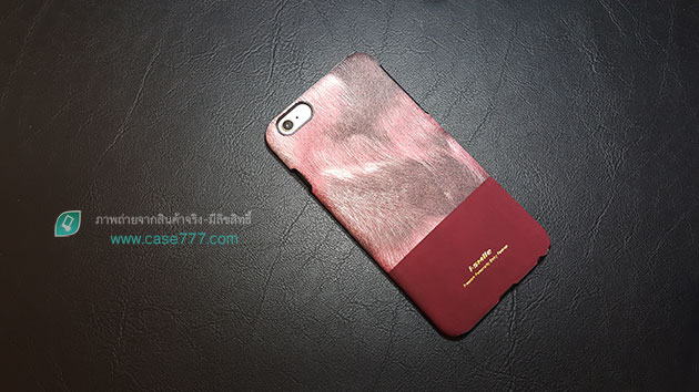 เคส iPhone 6s เพ้นท์สี ลายขนสุนัขจิ้งจอก